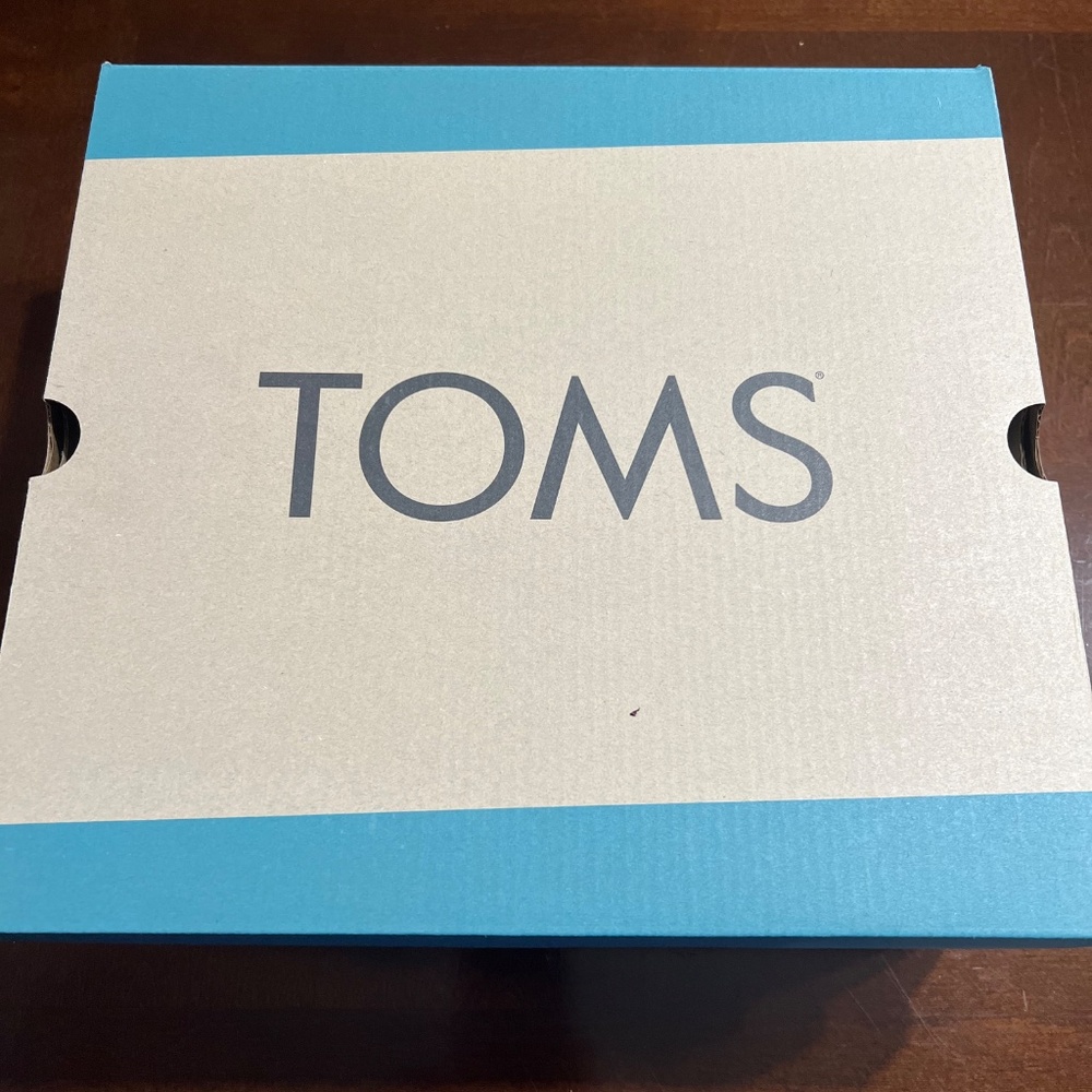 TOMS Majorca Platform Sandal (Women), Navy Blue, Size 11 - Picture 8 of 9
